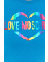 Love Moschino Bavlnené tričko - Pepit.sk