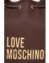 Love Moschino Kabelka hnedá farba - Pepit.sk