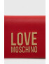 Love Moschino Kabelka strieborná farba - Pepit.sk