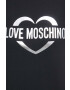 Love Moschino Tričko dámsky ružová farba - Pepit.sk