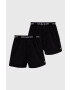 Lyle & Scott Bavlnené boxerky (2-pack) čierna farba - Pepit.sk