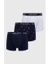 Lyle & Scott Boxerky (3-pack) tmavomodrá farba - Pepit.sk