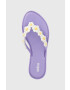 Melissa Žabky FLIP FLOP SPRING AD dámske fialová farba na plochom podpätku M.33715.AL242 - Pepit.sk