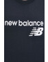 New Balance Tričko WT03805BK dámske čierna farba - Pepit.sk