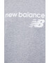 New Balance Tričko WT03805AG dámske šedá farba - Pepit.sk