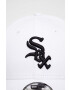 New Era Bavlnená šiltovka biela farba s nášivkou CHICAGO WHITE SOX - Pepit.sk