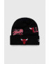 New Era Čiapka čierna farba z hrubej pleteniny CHICAGO BULLS - Pepit.sk