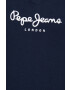 Pepe Jeans Bavlnené tričko tmavomodrá farba - Pepit.sk