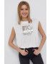 Pepe Jeans Top Avis biela farba - Pepit.sk