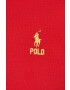 Polo Ralph Lauren Bavlnené polo tričko červená farba jednofarebné - Pepit.sk