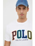 Polo Ralph Lauren Bavlnené tričko biela farba s nášivkou - Pepit.sk