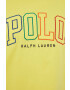 Polo Ralph Lauren Bavlnené tričko žltá farba s nášivkou - Pepit.sk