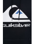 Quiksilver Mikina pánska čierna farba s potlačou - Pepit.sk