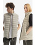 Rains Vesta Trekker Vest 15200 CEMENT šedá farba prechodná - Pepit.sk