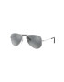 Ray-Ban Detské slnečné okuliare Junior Aviator šedá farba 0RJ9506S-Lustrzane - Pepit.sk