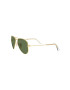 Ray-Ban Detské slnečné okuliare Junior Aviator zelená farba 0RJ9506S-Polarized - Pepit.sk