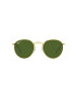 Ray-Ban Detské slnečné okuliare Round Kids zelená farba 0RJ9547S-Polarized - Pepit.sk