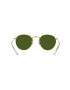 Ray-Ban Detské slnečné okuliare Round Kids zelená farba 0RJ9547S-Polarized - Pepit.sk