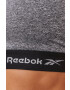 Reebok Športová podprsenka C9489 šedá farba - Pepit.sk