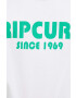 Rip Curl Bavlnený top biela farba - Pepit.sk