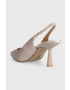 Steve Madden Lodičky Lustrous béžová farba s otvorenou pätou SM11002088 - Pepit.sk