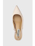 Steve Madden Lodičky Lustrous béžová farba s otvorenou pätou SM11002088 - Pepit.sk