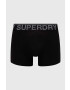 Superdry Boxerky 3-pak pánske čierna farba - Pepit.sk