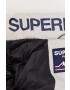 Superdry Bunda pánska béžová farba zimná - Pepit.sk