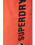 Superdry Plavkové šortky oranžová farba - Pepit.sk