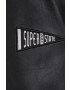 Superdry Vlnená bunda čierna farba prechodná - Pepit.sk