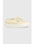 Superga Tenisky 2730 MID PLATFORM dámske béžová farba S2127IW - Pepit.sk