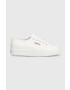 Superga Tenisky 2730 MID PLATFORM dámske biela farba S2127IW - Pepit.sk