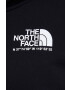 The North Face Bavlnená mikina pánska čierna farba s kapucňou jednofarebná - Pepit.sk