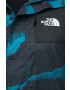 The North Face Bunda MEN S SEASONAL MOUNTAIN JACKET pánska tyrkysová farba prechodná - Pepit.sk