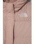 The North Face Detská páperová bunda G NORTH DOWN FLEECE LINED PARKA ružová farba - Pepit.sk