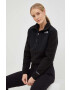 The North Face Mikina Womens Denali Cropped Fleece dámska čierna farba NF0A7WXYJK31 - Pepit.sk