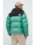 The North Face Páperová bunda 1996 RETRO NUPTSE JACKET pánska zelená farba zimná - Pepit.sk