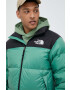 The North Face Páperová bunda 1996 RETRO NUPTSE JACKET pánska zelená farba zimná - Pepit.sk