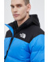 The North Face Páperová bunda Lhotse Jacket pánska hnedá farba zimná oversize NF0A3Y23OS31 - Pepit.sk