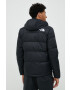 The North Face Páperová bunda MEN S HIMALAYAN LIGHT DOWN HOODIE pánska čierna farba NF0A7X16JK31 - Pepit.sk