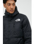 The North Face Páperová bunda MEN S HIMALAYAN LIGHT DOWN HOODIE pánska čierna farba NF0A7X16JK31 - Pepit.sk