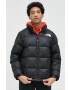 The North Face Páperová bunda MENS LHOTSE JACKET pánska čierna farba zimná - Pepit.sk