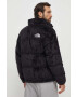 The North Face Páperová bunda Versa Velour Nuptse pánska čierna farba zimná oversize NF0A84F7JK31 - Pepit.sk