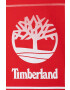 Timberland Detské bavlnené tričko Short Sleeves Tee-shirt červená farba s potlačou - Pepit.sk