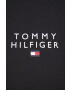 Tommy Hilfiger Bavlnené tričko tmavomodrá farba s nášivkou - Pepit.sk