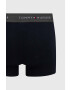 Tommy Hilfiger Boxerky 3-pak pánske tmavomodrá farba - Pepit.sk