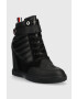 Tommy Hilfiger Členkové topánky Wedge Sneaker Boot - Pepit.sk