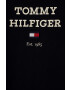 Tommy Hilfiger Detská bavlnená košeľa s dlhým rukávom tmavomodrá farba s potlačou - Pepit.sk