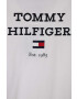 Tommy Hilfiger Detská bavlnená košeľa s dlhým rukávom biela farba s nášivkou - Pepit.sk