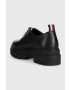 Tommy Hilfiger Kožené poltopánky Leather Lace Up Shoe - Pepit.sk